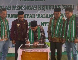 Wakil Bupati Nasir Hadiri Peresmian SMK Muhammadiyah Walangsawa, Tonggak Baru Pendidikan Muhammadiyah di Lembata