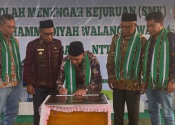 Wakil Bupati Nasir Hadiri Peresmian SMK Muhammadiyah Walangsawa, Tonggak Baru Pendidikan Muhammadiyah di Lembata