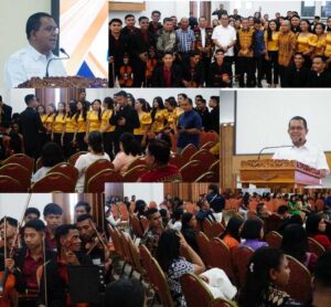 Gubernur Melki Laka Lena : Peringatan Tiga Momentum Bersejarah, 150 Tahun SVD, Syukuran Rektor Baru, Mantapkan Unwira Bangun Masa Depan NTT