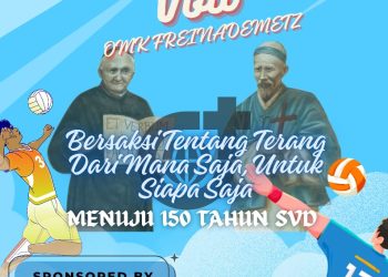 OMK Freinademetz Paroki SAJ Waikomo Gelar Volly Tingkat Paroki Meriahkan 150 Tahun SVD