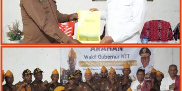 Wagub Johni Asadoma Kunjungi Kantor Marcab LVRI Belu,  Motivasi Para Veteran