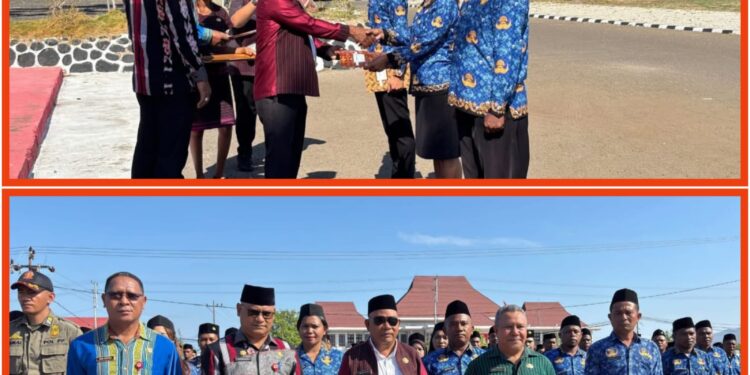 Bupati Lembata Serahkan SK CPNS & PPPK Tahap II : ASN Harus Fokus Pelayanan Publik