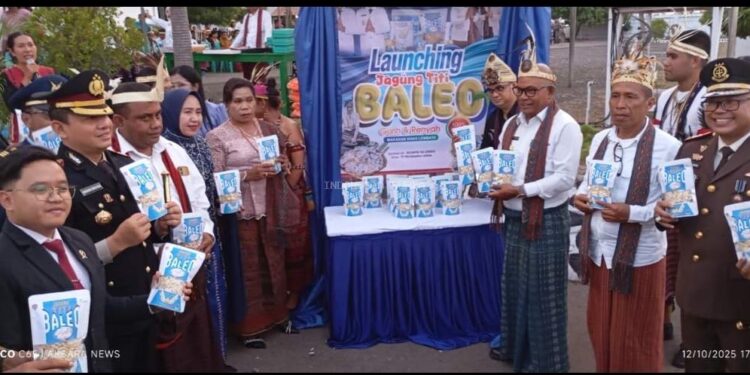 Bupati Lembata Luncurkan Produk UMKM Jagung Titi Di HUT Otonomi Lembata Ke 26 