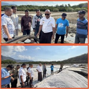 Bupati Tuaq Tinjau Perluasan Tambak Garam Tapobaran, Target 2028 Lembata Mandiri Garam