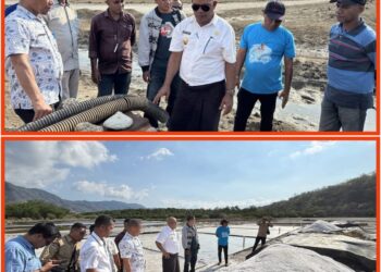 Bupati Tuaq Tinjau Perluasan Tambak Garam Tapobaran, Target 2028 Lembata Mandiri Garam
