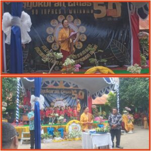 Kepala SD Inpres 1 Waikomo Veronika Ose, S.Pd : Perayaan Syukur 50 Tahun Tonggak Sejarah Penting, “Merajut Kebersamaan, Meningkatkan Mutu Pendidikan Dasar”