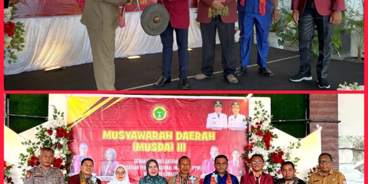 Wabup Nasir Ajak Perawat Terus Belajar Bertransformasi di Era Digital Saat Buka Musda DPD PPNI Lembata