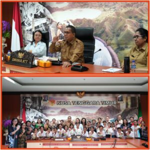 Gubernur NTT Ajak Anak Perempuan Berani Bermimpi Jadi Agen Perubahan