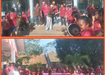 Bupati Lembata Kanis Tuaq : Jalan Sehat Pilih Sampah Merawat Bumi Demi generasi Masa Depan