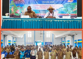 Lembata Gelar Rapat Konsolidasi Kelembagaan Desa, Bupati Kanis Tuaq Tegaskan Pembangunan Desa Tanggung Jawab Bersama