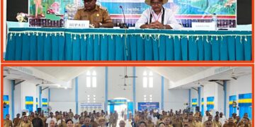 Lembata Gelar Rapat Konsolidasi Kelembagaan Desa, Bupati Kanis Tuaq Tegaskan Pembangunan Desa Tanggung Jawab Bersama