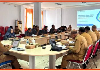 Sekda Tapo Bali Pimpin Rapat Rekonsiliasi Data Peserta dan Iuran BPJS Kesehatan Triwulan III Tahun 2025