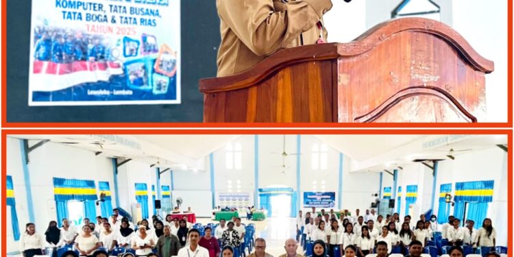 Pelatihan Berbasis Kompetensi Resmi Dibuka, Bupati Lembata Dorong Peningkatan Keterampilan dan Wirausaha Muda Lembata