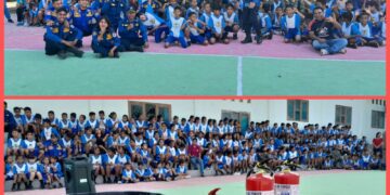 Satuan Polisi Pamong Praja Lembata Simulasi Pencegahan Damkar di Sekolah Santa Theresia Lewoleba