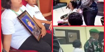 Pecah Tangis Ibu Kandung Prada Lucky di Persidangan, Kuasa Hukum Tenangkan