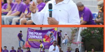 Wakil Gubernur NTT Johni Hadiri Kampanye Pemberantasan Polio