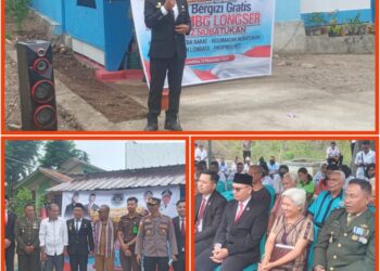 Vian Burin : : Dapur Makan Bergizi Gratis 02 Longser  Wududkan Program Strategis Nasional Prabowo,Serap Hasil Produksi Nelayan Tani Ternak Lembata