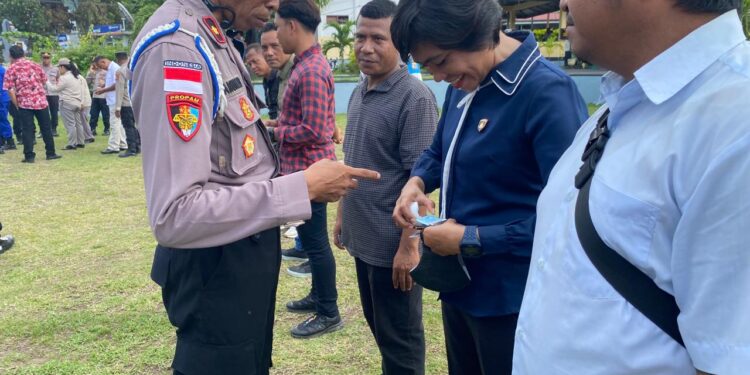 Polres Ende Gelar Operasi Penegakan Ketertiban dan Disiplin Tingkatkan Profesionalisme