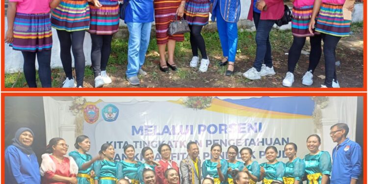 Pasukan Sembur Paus Lembata Raih Juara Umum ll PORSENI Guru PAUD di Ende