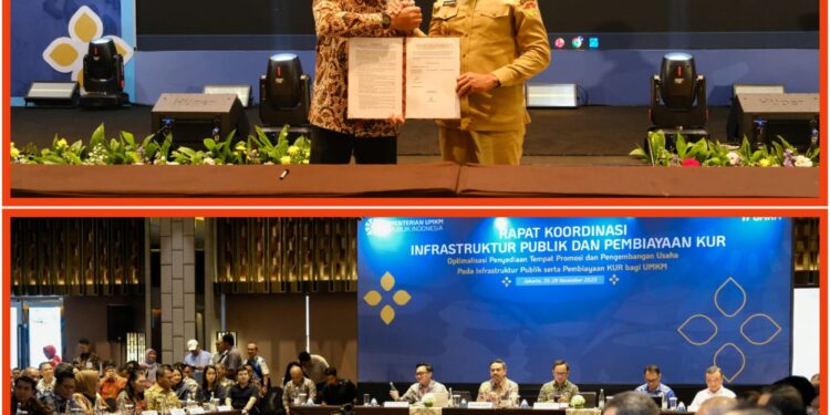 Wagub Johni Asadoma Hadiri Rakor Infrastruktur Publik dan Pembiayaan KUR di Jakarta