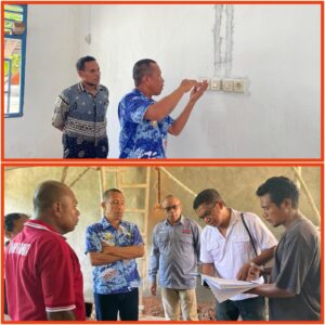Pantau Proyek APBN, Wabup Nasir Temukan Ketidaksesuaian Material Proyek Revitalisasi Sekolah