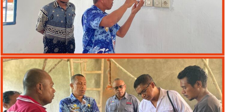 Pantau Proyek APBN, Wabup Nasir Temukan Ketidaksesuaian Material Proyek Revitalisasi Sekolah