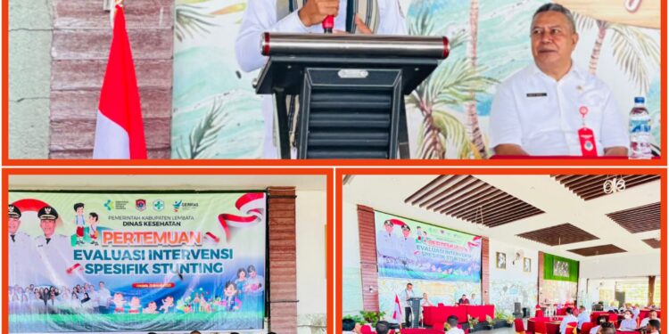 Wabup Lembata Buka Evaluasi Intervensi Spesifik Stunting: Tekankan Kolaborasi Menuju Zero Stunting
