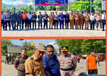 Lembata Siaga Bencana: Wabup Nasir Hadiri Apel Gabungan Tanggap Darurat