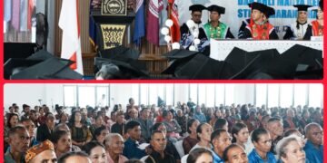 Gubernur Melki Hadiri Wisuda STIKES Maranatha Kupang : Dorong Nakes Kembangkan Profesionalisme