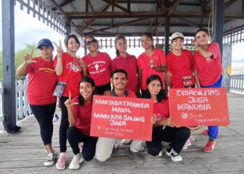 OMK Freinademetz SAJ Waikomo Apresiasi Kegiatan Akbar PLAN Internasional