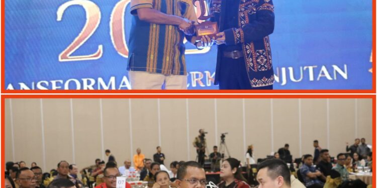 Pemprov NTT Raih Penghargaan Pos Kupang Award 2025’, Gubernur Melki Sebut Pos Kupang Harus Selalu Kritis Mengawal Pembangunan NTT