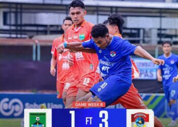 PERSEBATA Lembata Taklukkan PERSEKBPAS, Yohanes Toi Pecah Telur