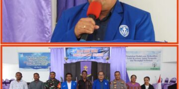 Buka MAPERTA dan KONFERCAB I, Ketua DPD GAMKI NTT Winston Rondo Tegaskan GAMKI Lembata Kecil Tapi Jembatan Bukan Tembok