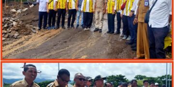 Jalan Inpres di Lembata 24,785 Miliar, Wabup Nasir dan Tim Kementerian PU Monitoring