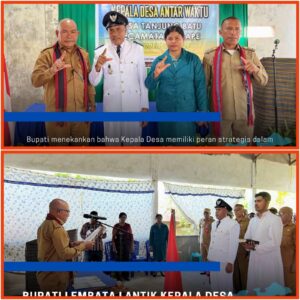 Bupati Lembata Lantik Kepala Desa Tanjung Batu Periode 2021–2029