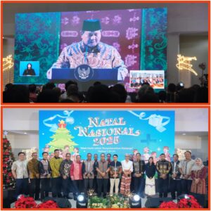 Presiden Prabowo Subianto hadiri Perayaan Natal Nasional 2025, Tegaskan Makna Persatuan dan Harmoni