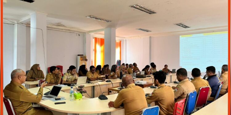 Sekda Lembata Tekankan Penguatan Pelaporan SPM Terpadu Melalui Koordinasi Teknis OPD