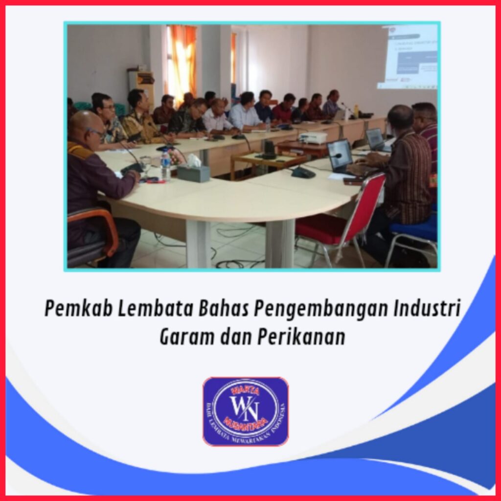 Pemkab Lembata Bahas Pengembangan Industri Garam dan Perikanan