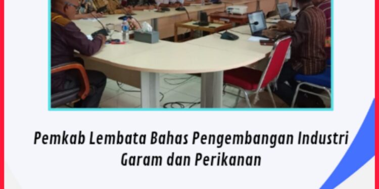 Pemkab Lembata Bahas Pengembangan Industri Garam dan Perikanan
