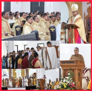 Gubernur Melki Hadiri Tahbisan 11 Imam di Keuskupan Agung Kupang