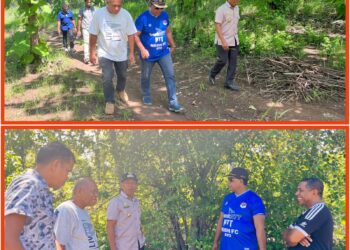 Wabup Lembata Tinjau Lokasi Pembangunan Rusun ASN di Kawasan Khonen