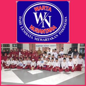 Bupati Sikka Terima Peserta Tur Wisata Literasi dari Dari Mi Al Muhajirin Perumnas Maumere