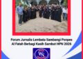 Forum Jurnalis Lembata Sambangi Ponpes Al Fatah Berbagi Kasih Sambut HPN 2026