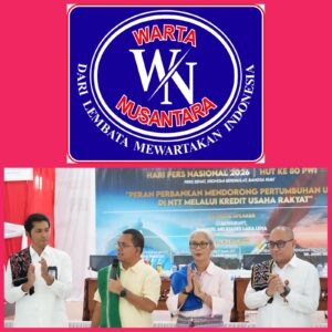 Diskusi Publik HPN 2026, Gubernur Melki Dorong Perbankan Perkuat Akses KUR bagi UMKM NTT