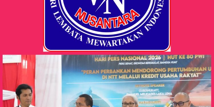 Diskusi Publik HPN 2026, Gubernur Melki Dorong Perbankan Perkuat Akses KUR bagi UMKM NTT