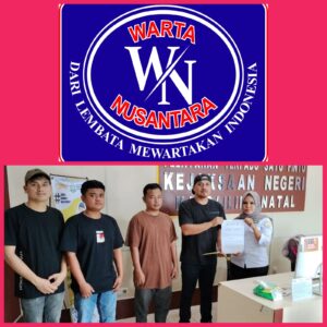 AMP-MANDAKOR Lapor Kejaksaan Terkait Kasus Penggunaan Anggaran Dinas Pendidikan Madina Tahun 2025