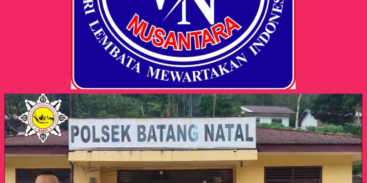 PETI Batang Natal Cemari Sungai, Masyarakat Geram: Desak Kapolsek Dicopot, Oknum “J” Diduga Jadi Payung Tambang Ilegal
