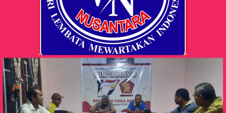 Partai Gerindra Lembata Gelar Rapat Sambut HUT ke-18 : Siap Tanam Malapari Hijaukan Area Pelabuhan Lewoleba