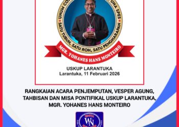 RANGKAIAN ACARA PENJEMPUTAN, VESPER AGUNG, TAHBISAN DAN MISA PONTIFIKAL USKUP LARANTUKA, MGR. YOHANES HANS MONTEIRO