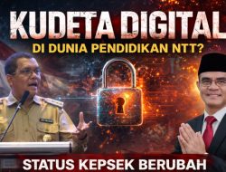 Kudeta Digital di Pendidikan NTT? Status Kepsek Berubah Mendadak Jelang Pelantikan